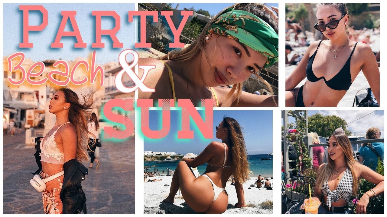 🌴Girls Go CRAZY in Mykonos 🎉 -Adorable Caro