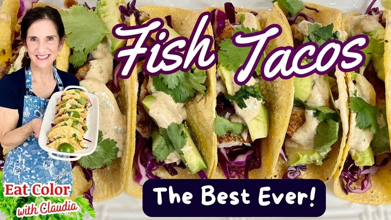 The Best Fish Taco Recipe | Delicious @eatcolor
