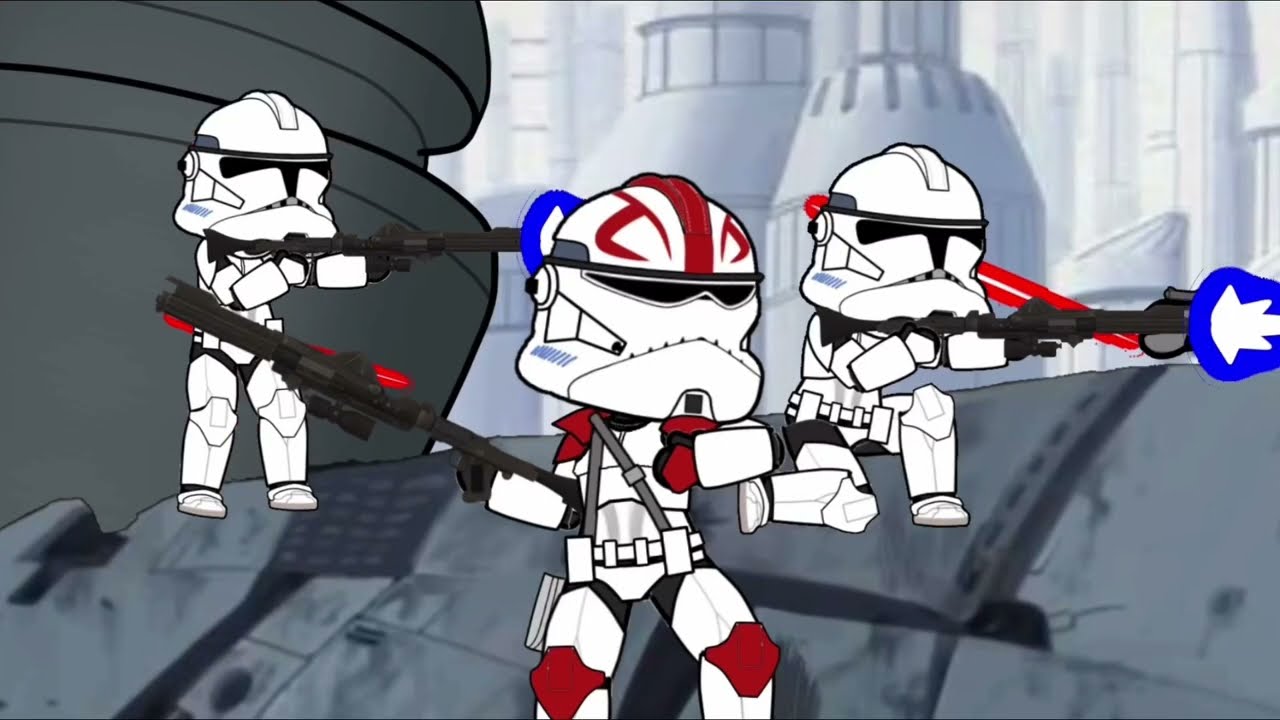 Captain Fordo Holds Sector 4 - GACHA LIFE STAR WARS ANIMATION