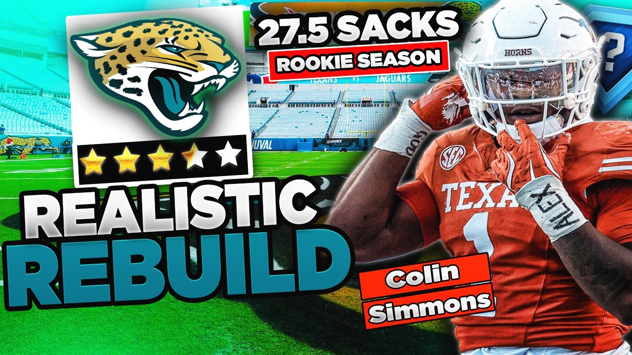 SACKSONVILLE! Colin Simmons is a CHEAT CODE | Madden 26 Jacksonville Jaguars Realistic Rebuild