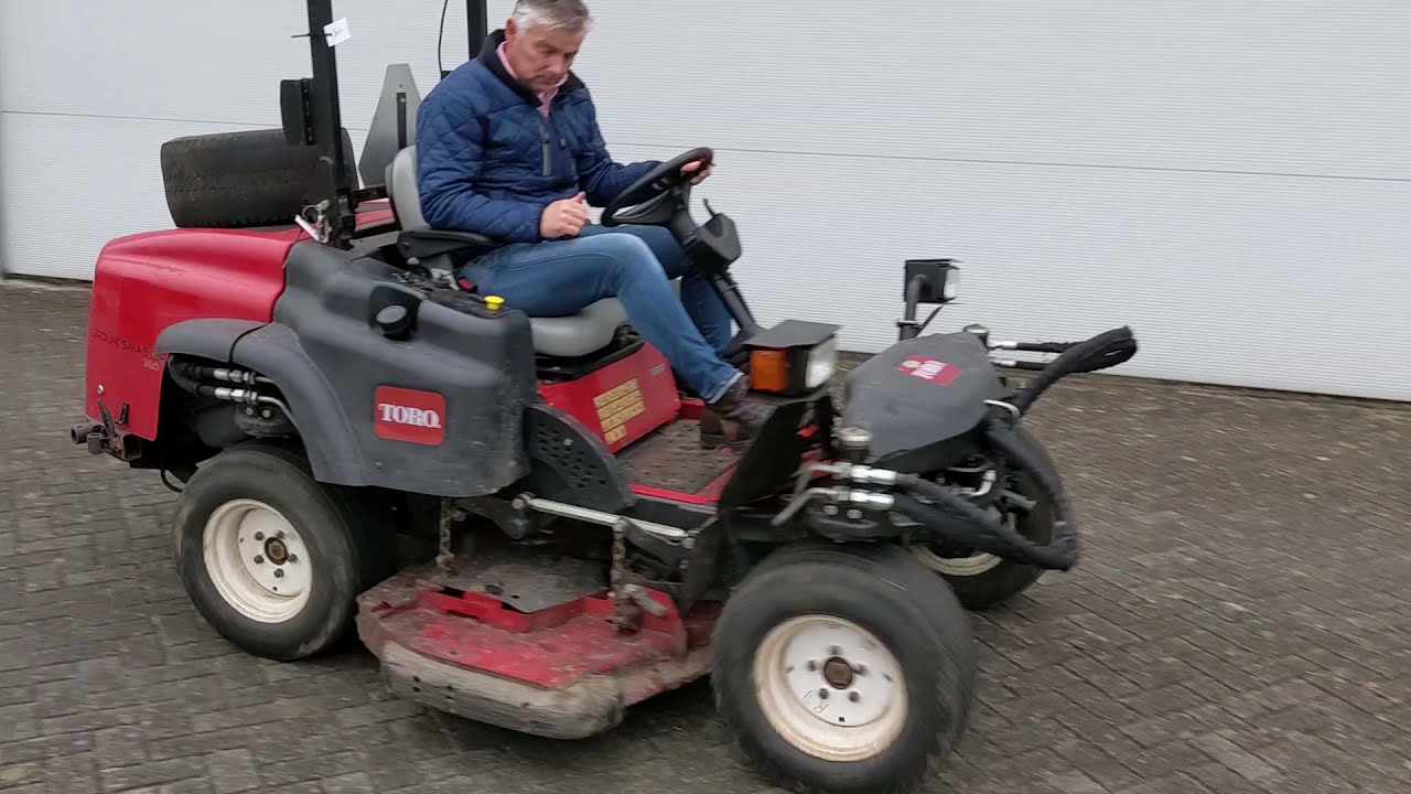 Grasmaaier Toro Groundmaster 360 maaibreedte ca 180cm