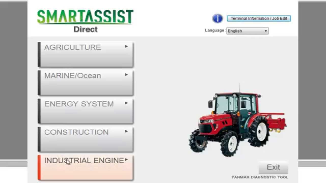 Yanmar Software update auf Motor-Steuergerät