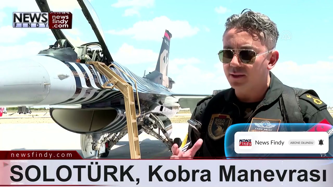 SOLOTÜRK, Yeni Manevrasıyla F 16 Sınırlarını Aştı