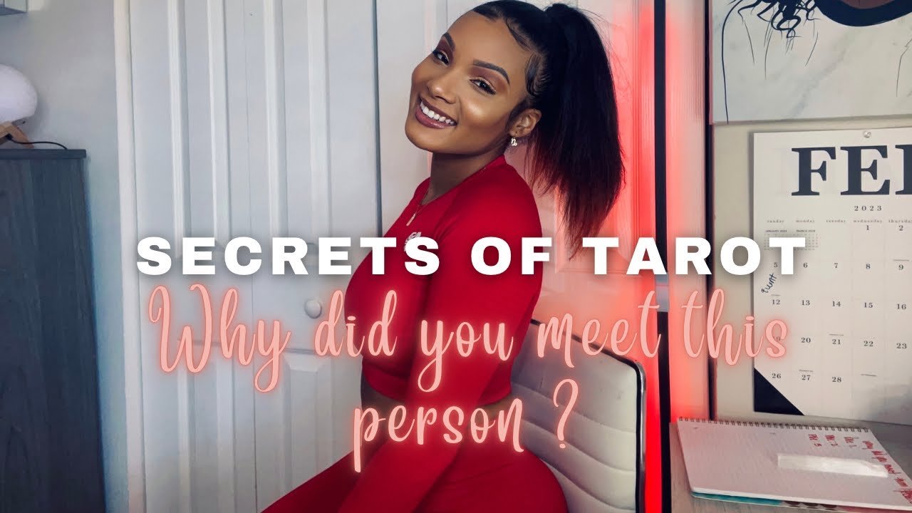 🔮PICK A CARD- WHY DID YOU MEET THIS PERSON?🫶🏾👩🏽‍❤️‍💋‍👨🏼  #tarot #pickacard *truth*