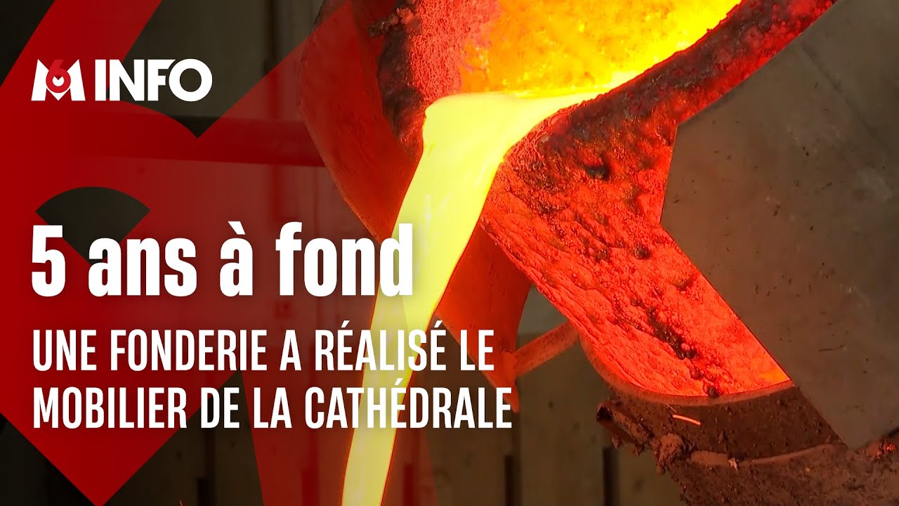 Notre-Dame : le mobilier liturgique en bronze fondu dans la Drôme