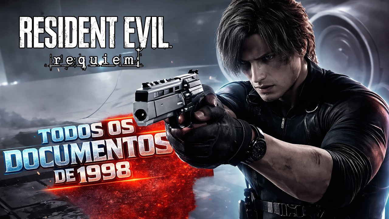 Resident Evil Requiem: Segredo dos Documentos de 1998 + DANO Vida Critica