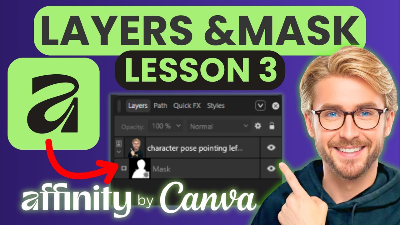 Изучите Affinity Photo Layers за 5 минут.