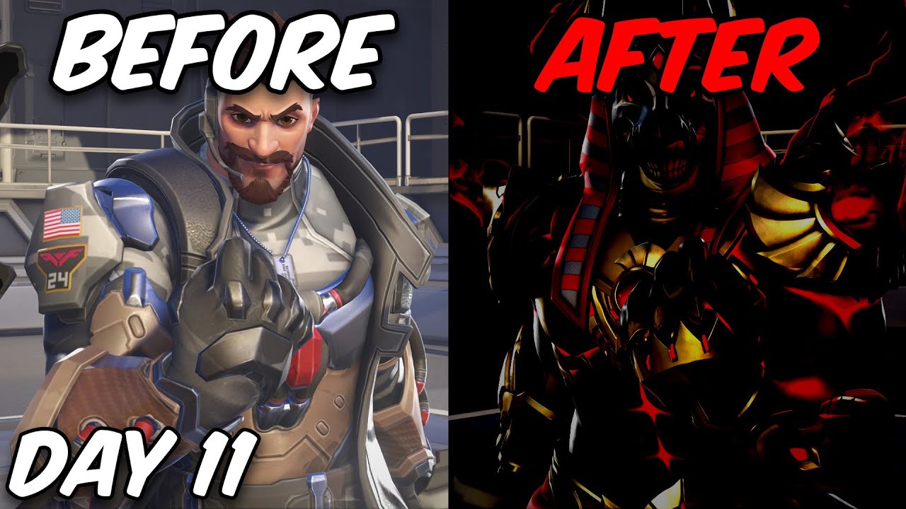 Can I Win Overwatch Stadium in the DARK? | Shumsmas Day 11