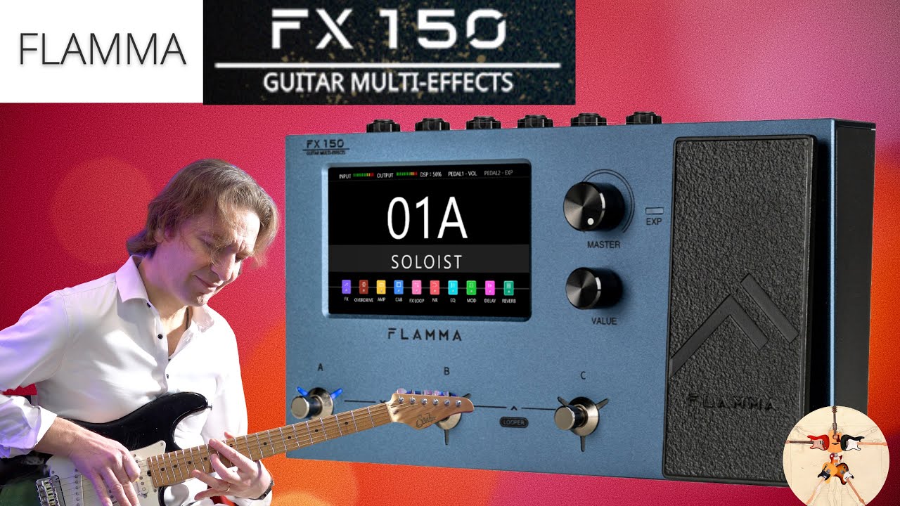 Flamma FX 150: detailed review with latency test and vs real tube amps (Marshall, Fender, Soldano)