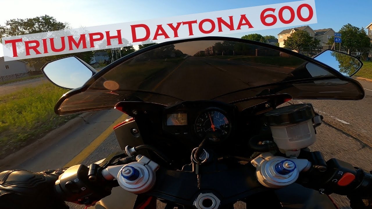 2004 Daytona 600 Walk Through and Test Ride