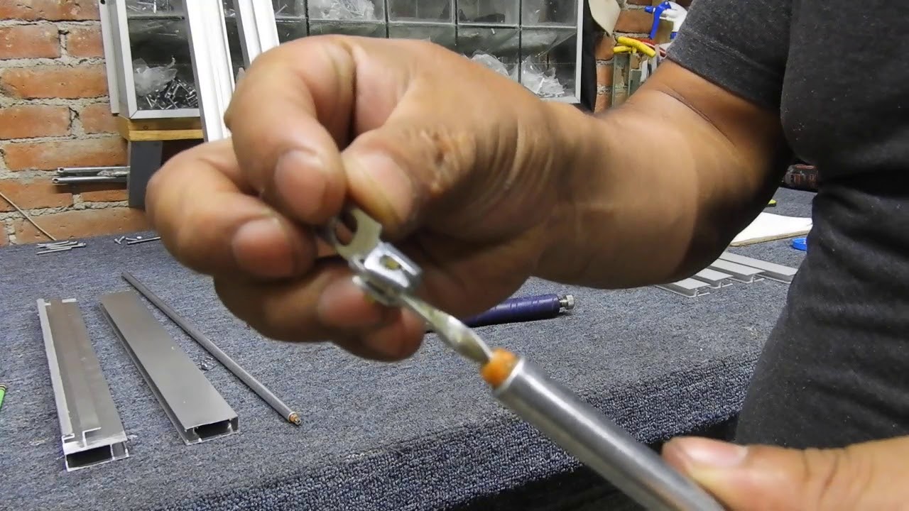 como hacer una ventana guillotina facil,parte 4