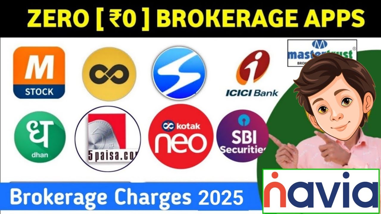 Free Brokerage Demat Account 2025-26 | Zero Brokerage Demat Account | 0 Brokerage | Free Trading 