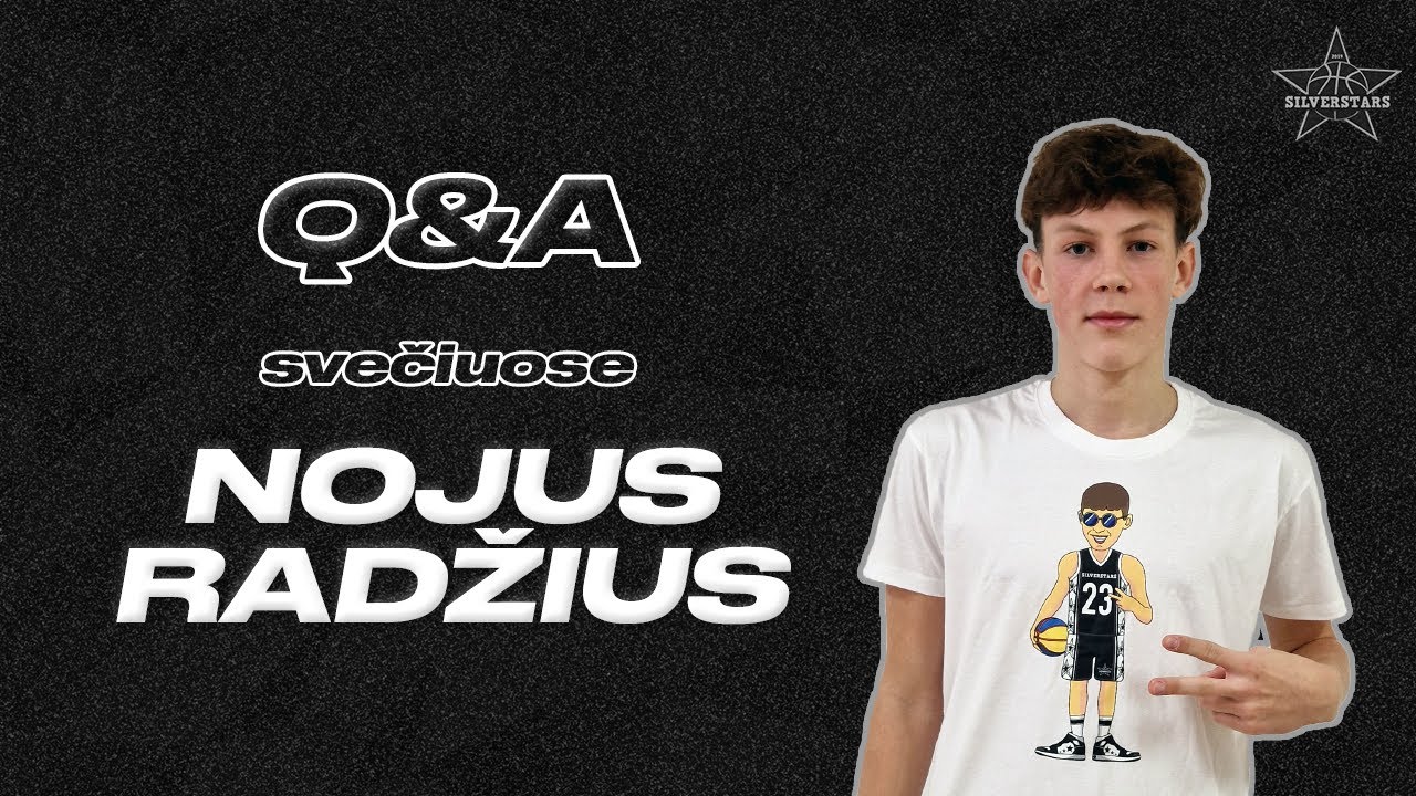 Pažink SILVERSTARS. Q&A. Svečiuose Nojus Radžius.