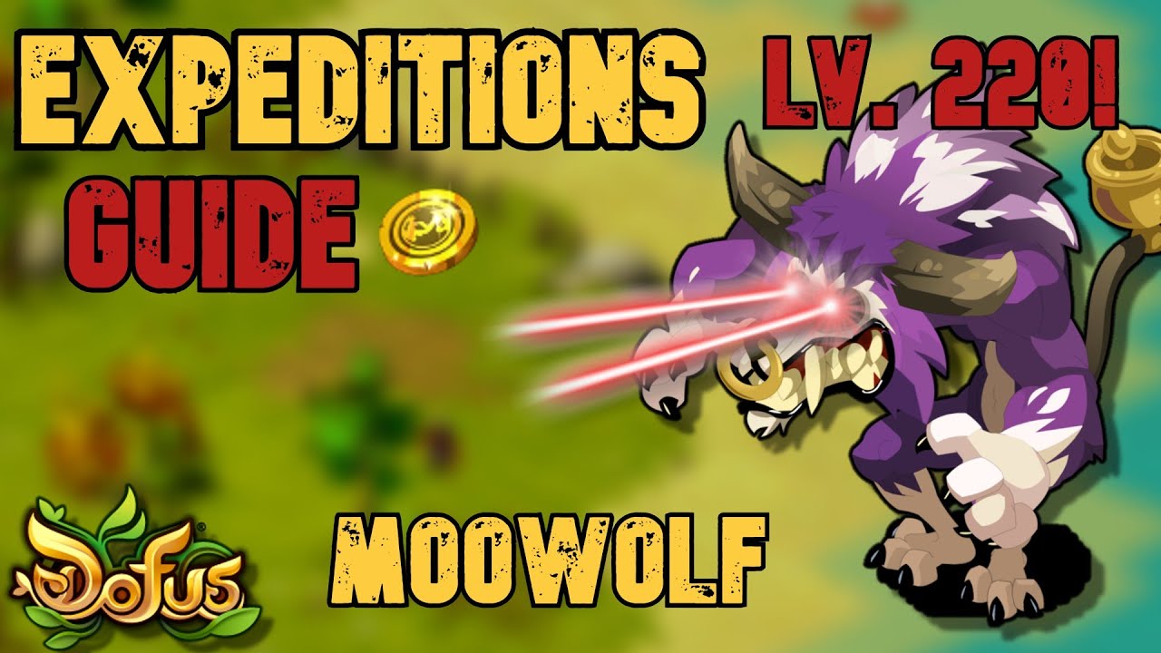 DOFUS - EXPEDITIONS - MOOWOLF 2 TURNS! [ 8 loot ]