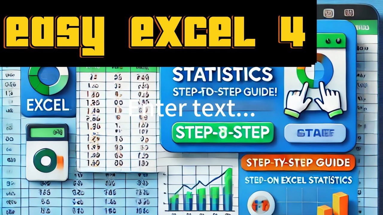 Hands-On Excel Statistics 4 📊📊📊