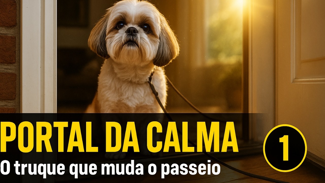 Faça ISSO 3 Minutos Antes do Passeio e Seu Cachorro Para de Puxar