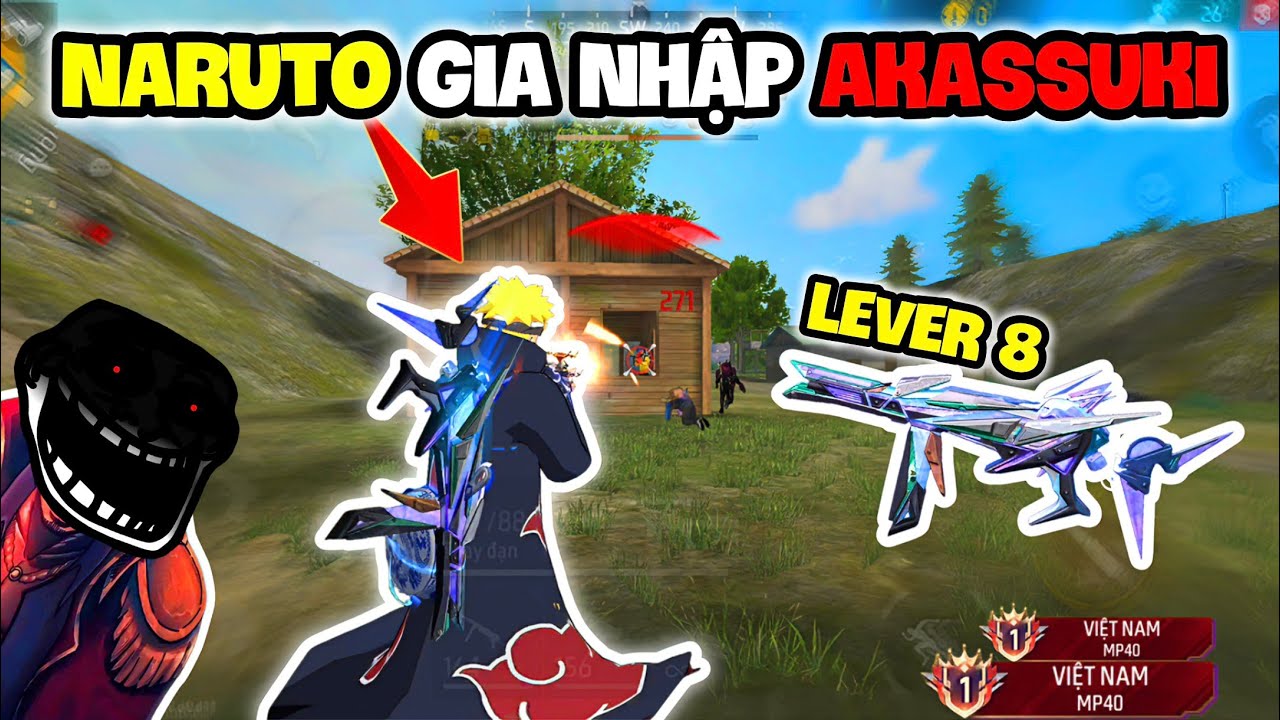 Loger Mặc Đồ Akatsuki V&agrave; Sử Dụng MP40 Level 8 C&agrave;n Qu&eacute;t M&aacute;p 25kill Cực Căng🥶😆