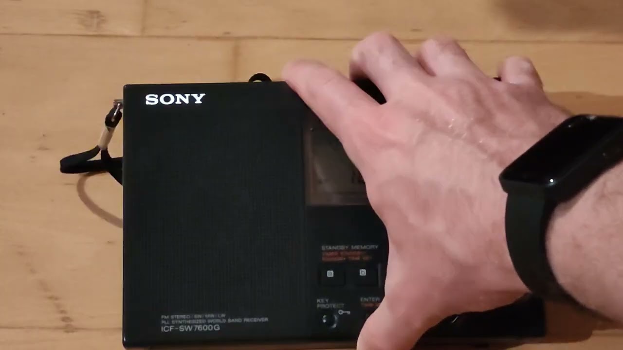 Sony ICF-SW7600G. Ночной приём Длинных и Средних волн 22.07.2023