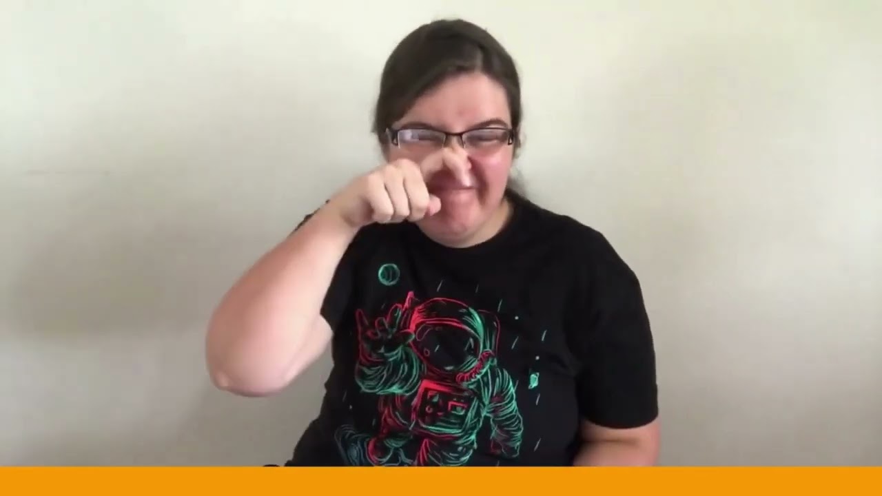 How to Sign HALLOWEEN in Croatian Sign Language | Hrvatski znakovni jezik (HZJ)