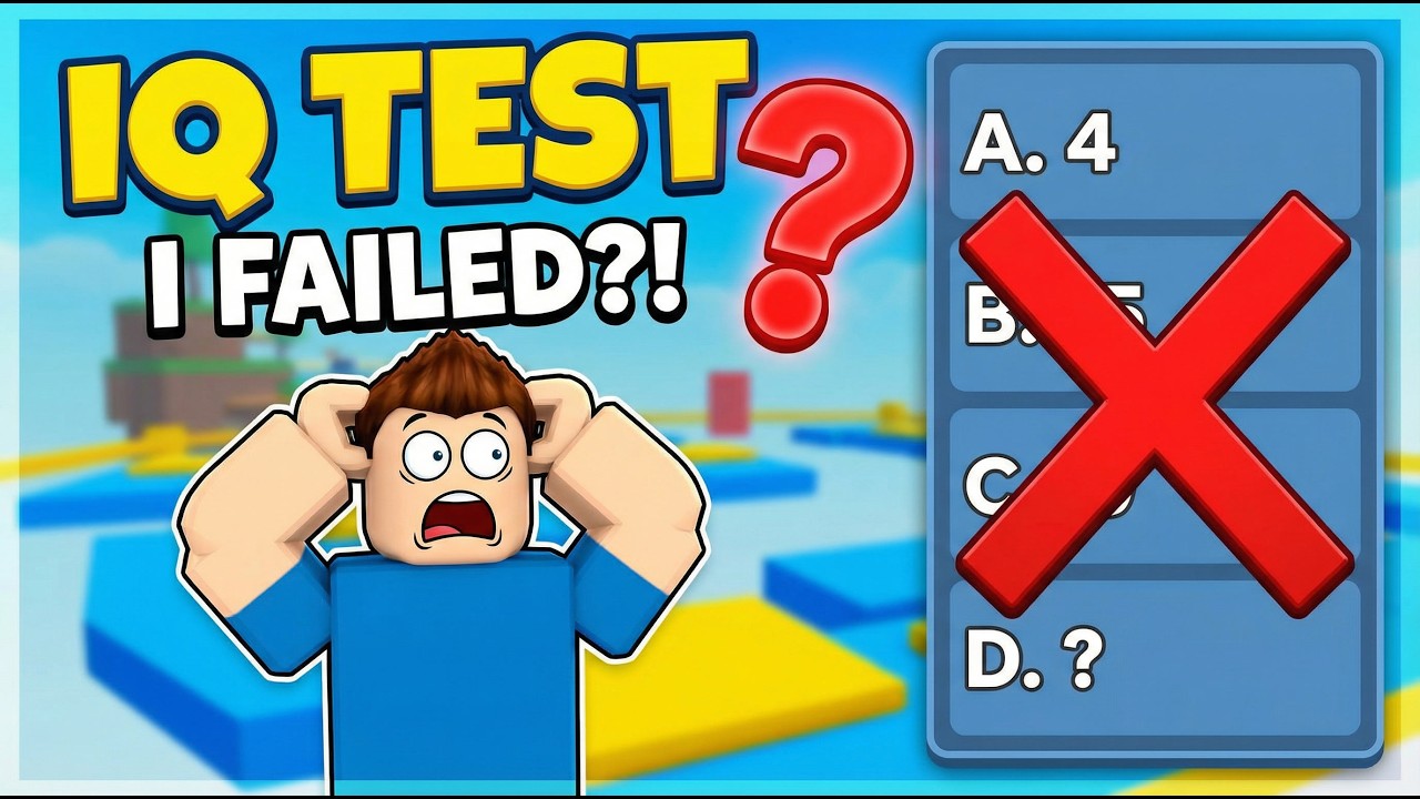 KITA IQ TEST DULU DI ROBLOXX | ROBLOX
