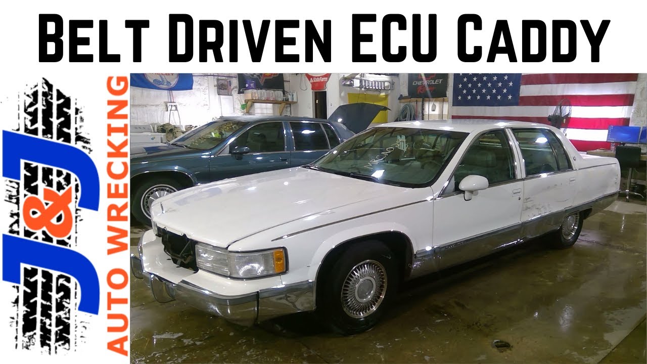 The Computer Runs On A Belt? 1994 Cadillac Fleetwood 5.7L LT1 Swap MRCA029