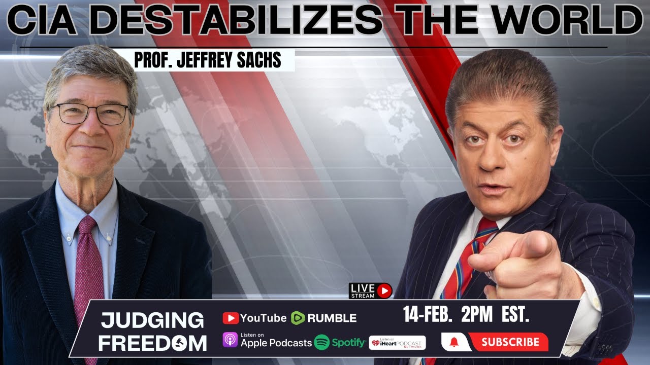 Prof. Jeffrey Sachs: Does The CIA Destabilize the World?