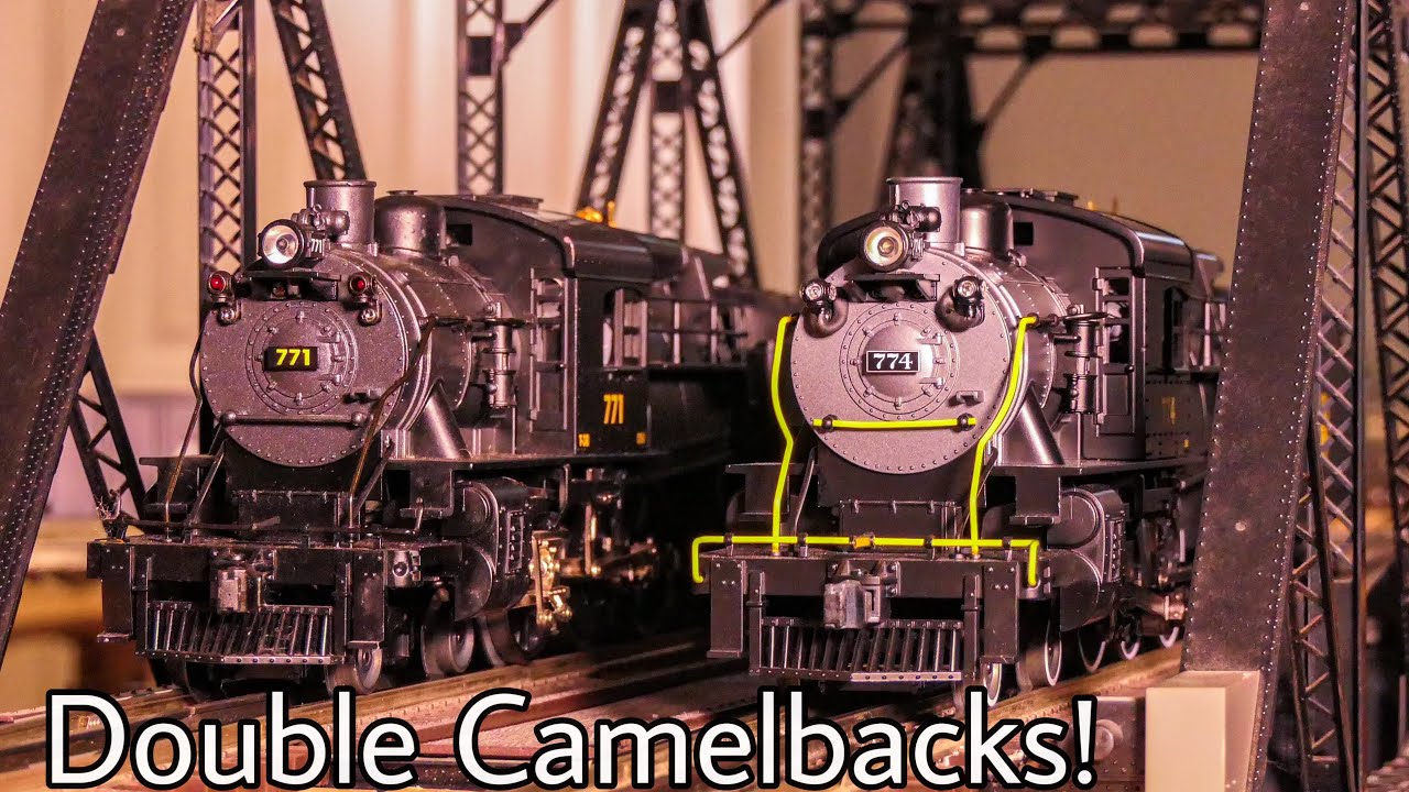 Two Lionel Camelbacks! A Reunion of the Central of New Jersey