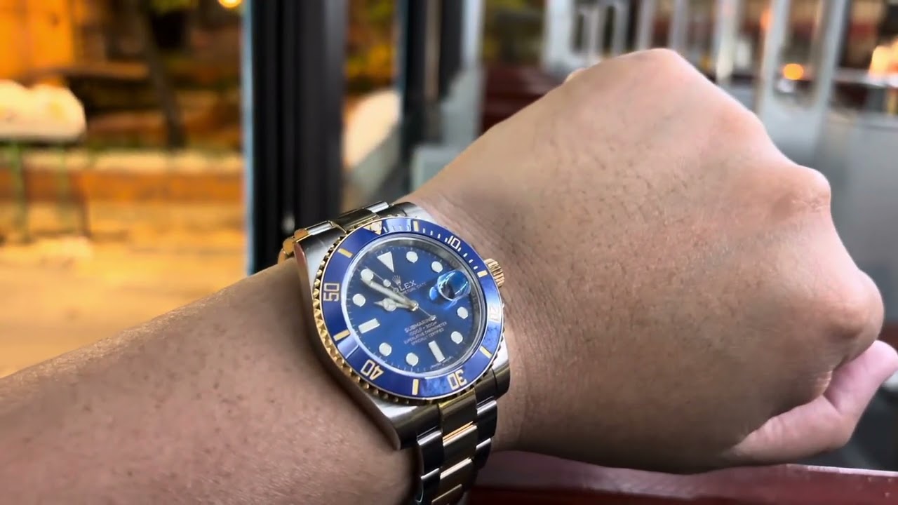 #rolexwatch#submariner 116613LB 遊電車河 
