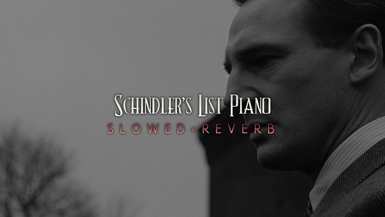 John Williams - Schindler’s List Piano (Slowed + Reverb)