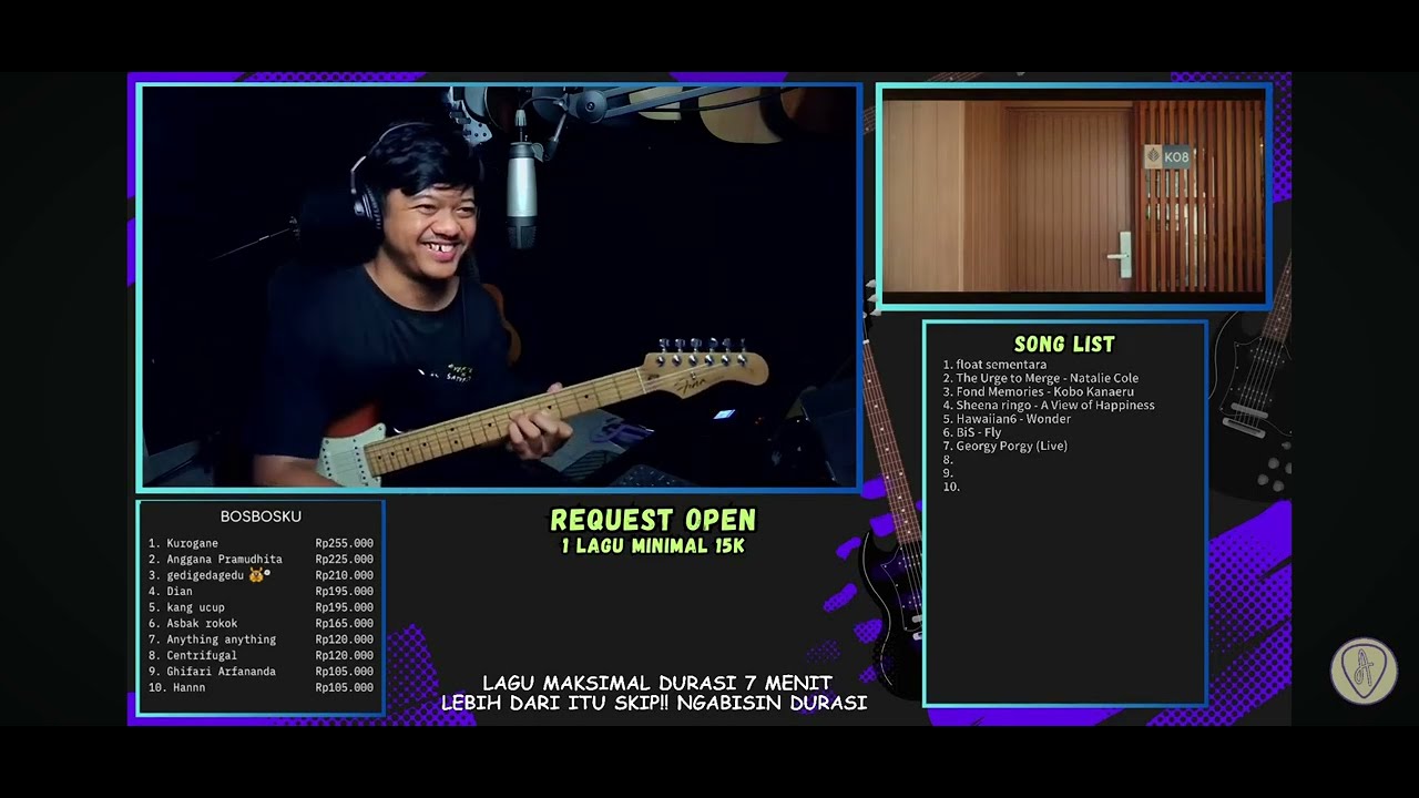 Ade Sulistio ngulik lagu Kobo Kanaeru - Fond Memories