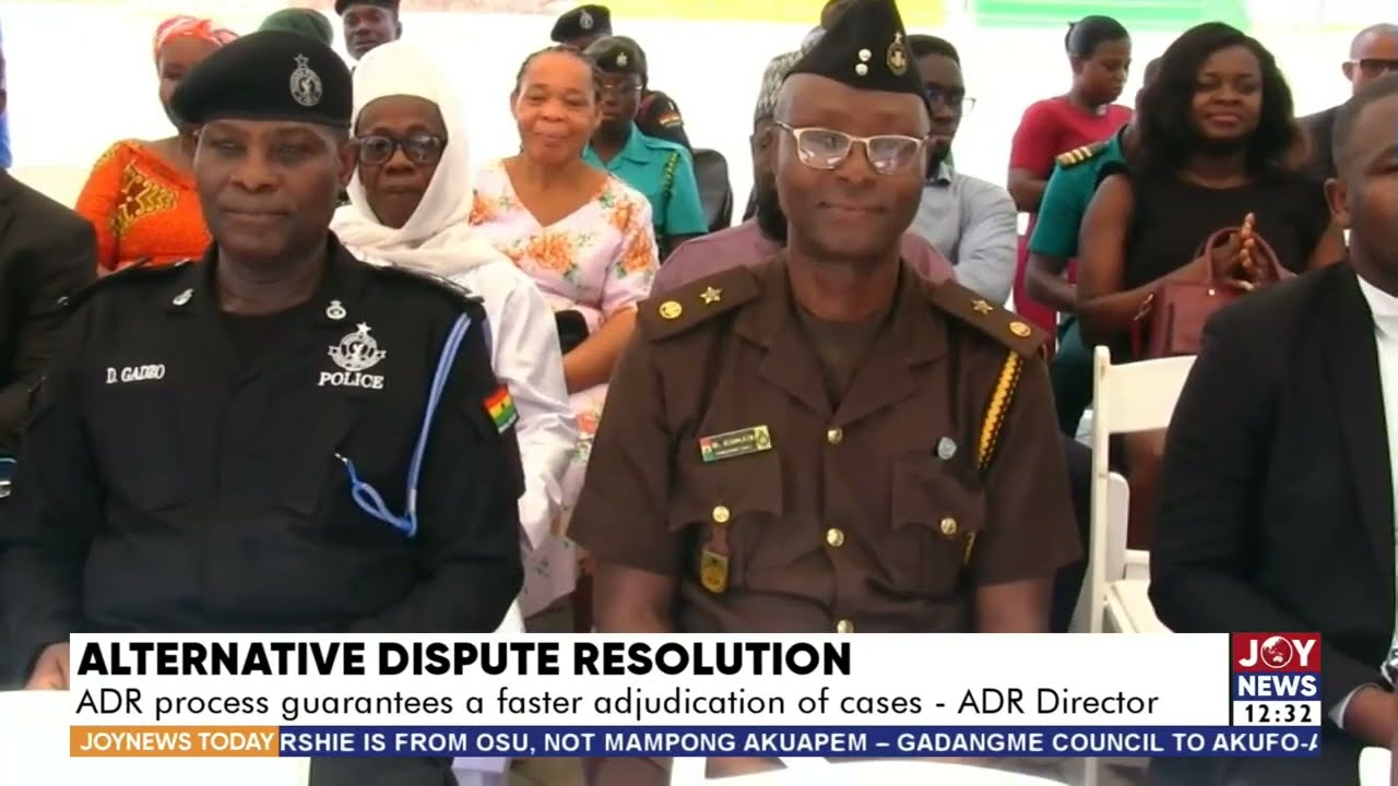 Alternative Dispute Resolution: Judicial Service urges parties to consider ADR