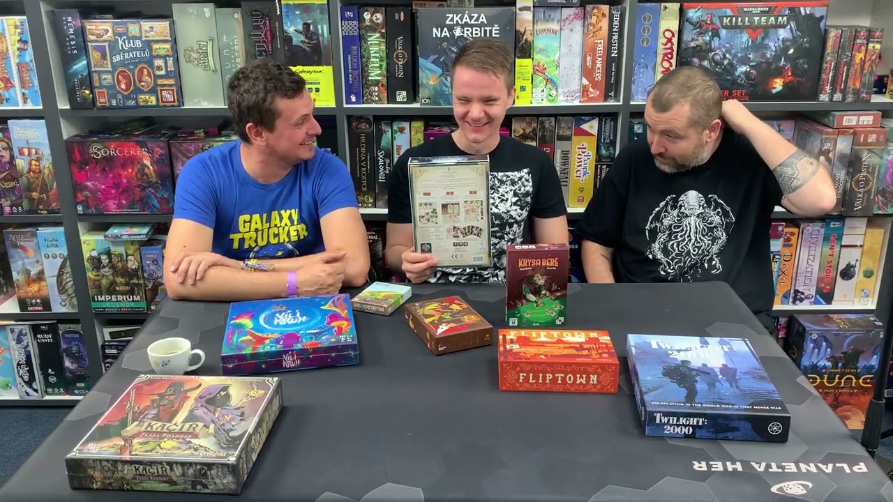 Co hrajeme v kanále, říjen 2024