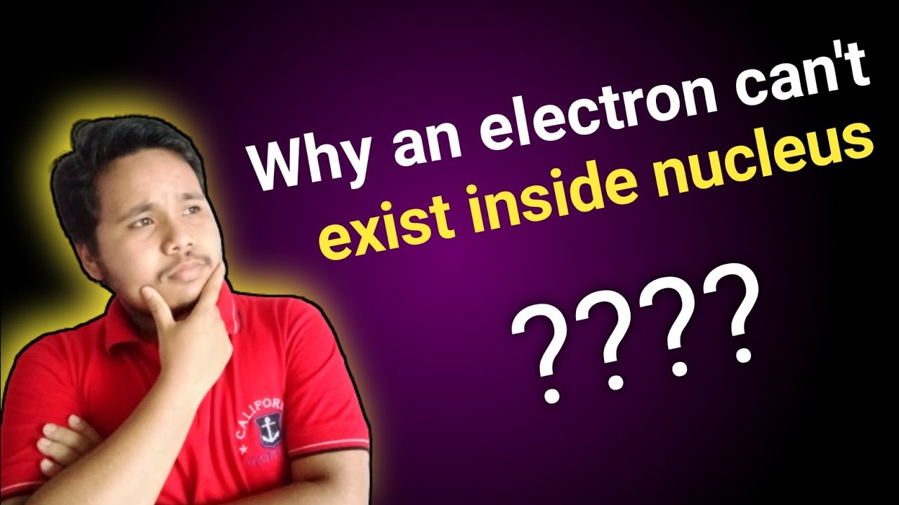 impossibility of an electron being in the nucleus as a consequence of the uncertainty principle