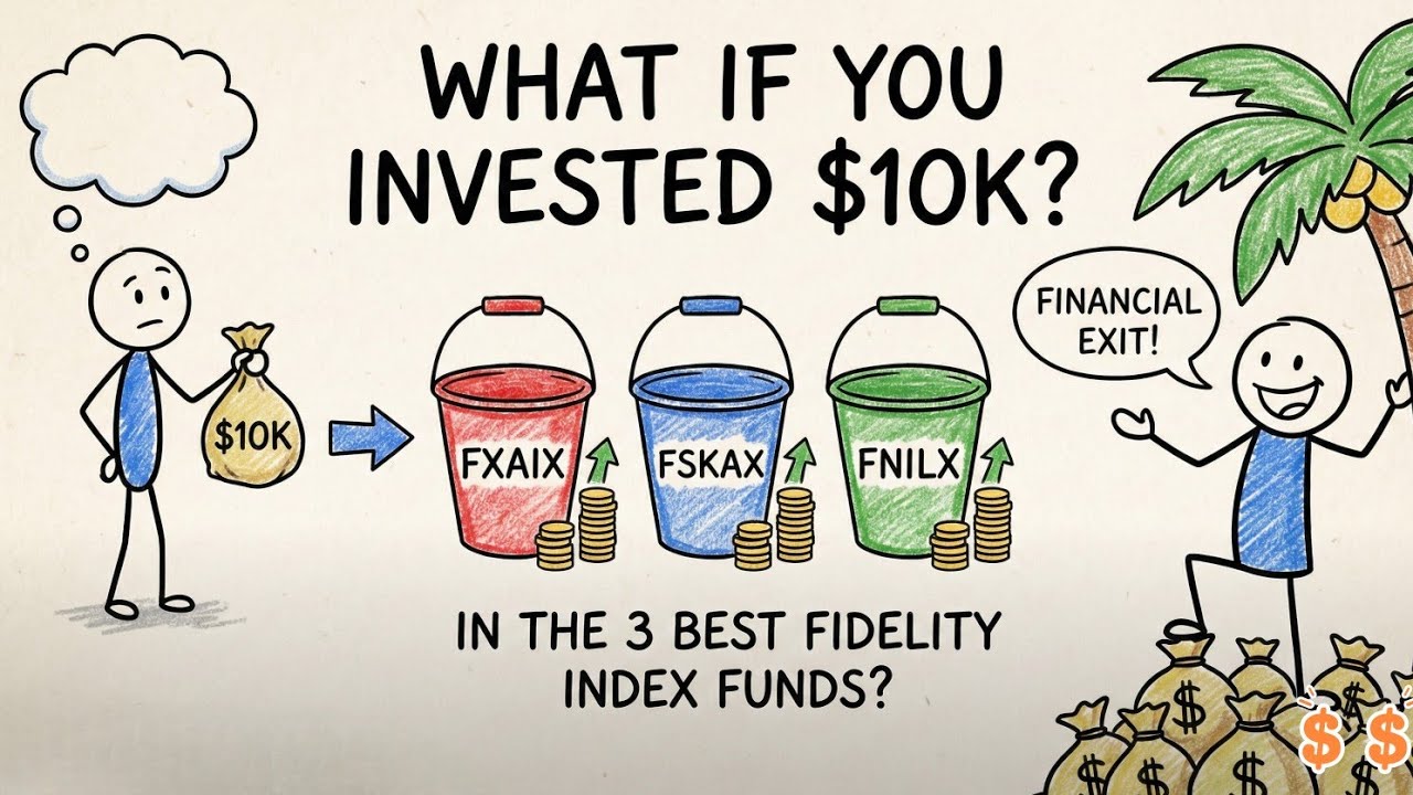 10 000 USD w funduszach indeksowych Fidelity: Zmień małe oszczędności w 500 tys. USD! 🚀