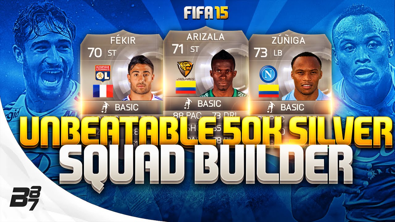 FIFA 15 | UNBEATABLE 50K SILVER SQUAD BUILDER w/ ARIZALA