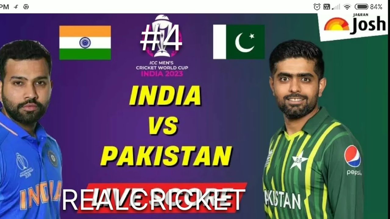 REALCRICKET india VS Pakistan INDIA WIn#4
