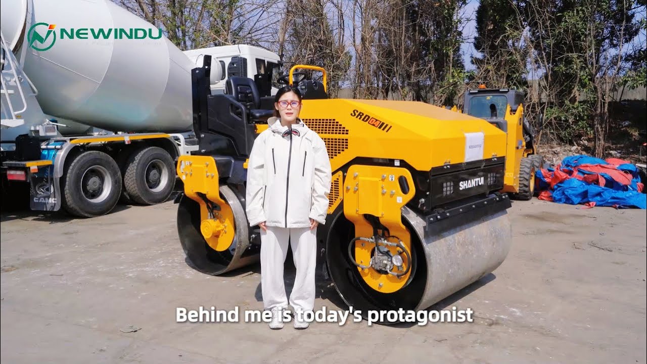 The Ultimate Guide to the SHANTUI SRD04 Road Roller