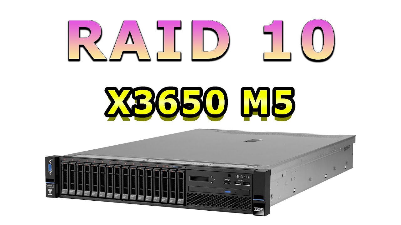 Configurar Raid10 en el Lenovo x3650 M5