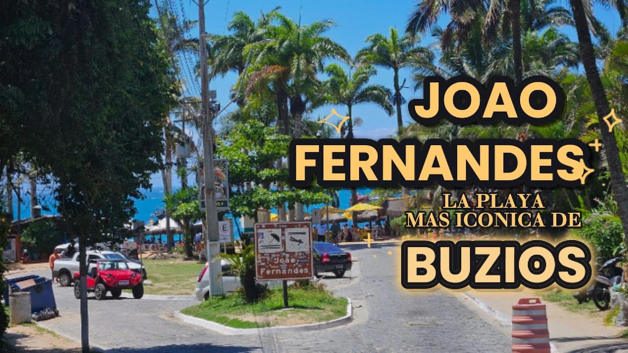 ¿TE IMAGINAS CÓMO ES LA PLAYA MAS FAMOSA DE BUZIOS? DESCUBRILA CONMIGO
