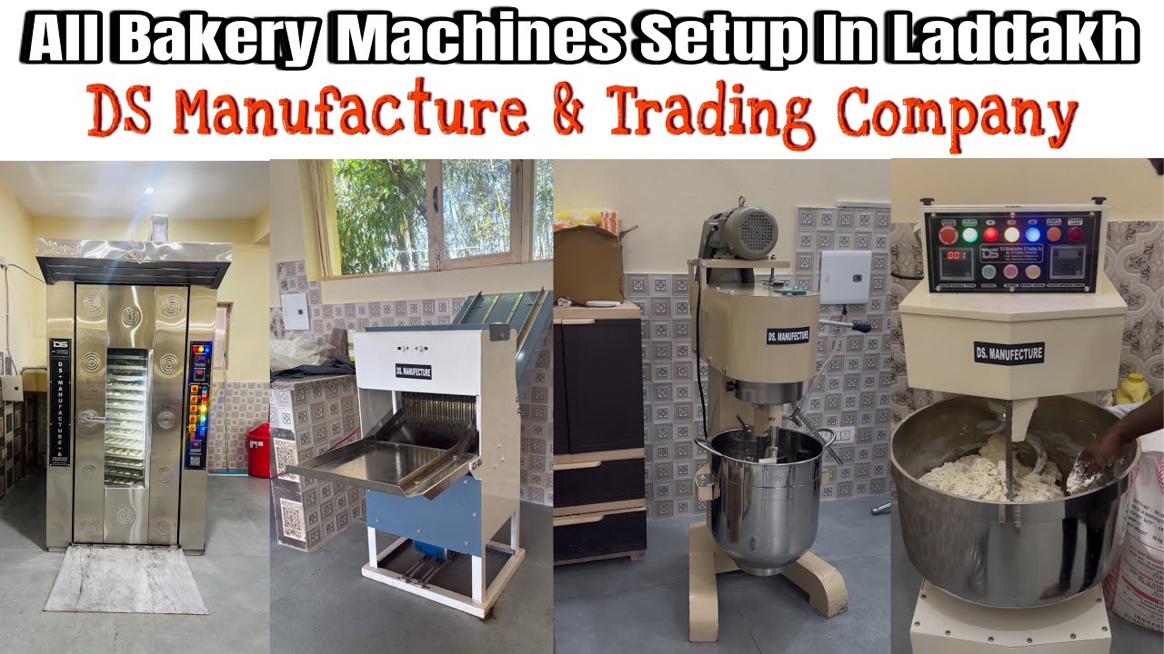 Bakery Machine Setup Installation In Laddakh👆| Bakery Machine And Equipment Manufacturer From Delhi