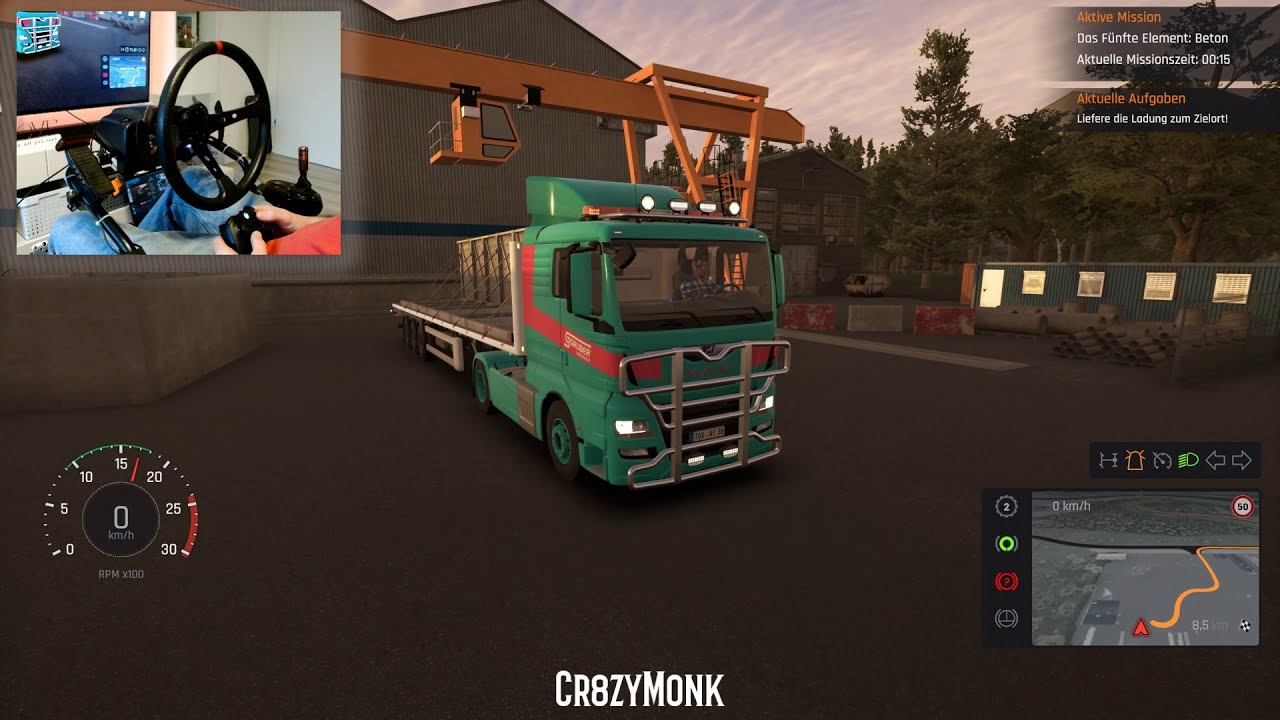 Heavy Cargo - Truck Simulator #42 | Das fünfte Element - BETON | Logitech G920 | #gameplay