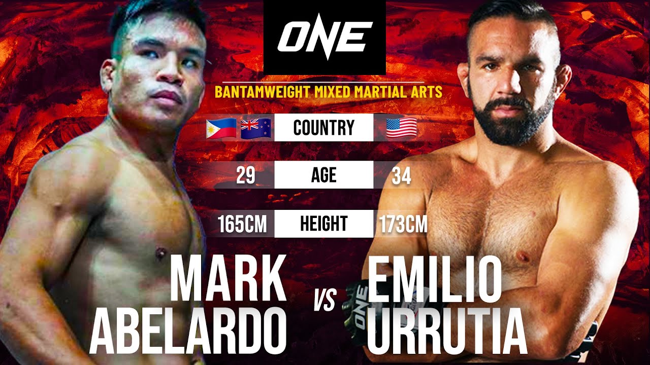 CRAZY FLYING ELBOW 🤯😱 Mark Abelardo vs. Emilio Urrutia | Full Fight