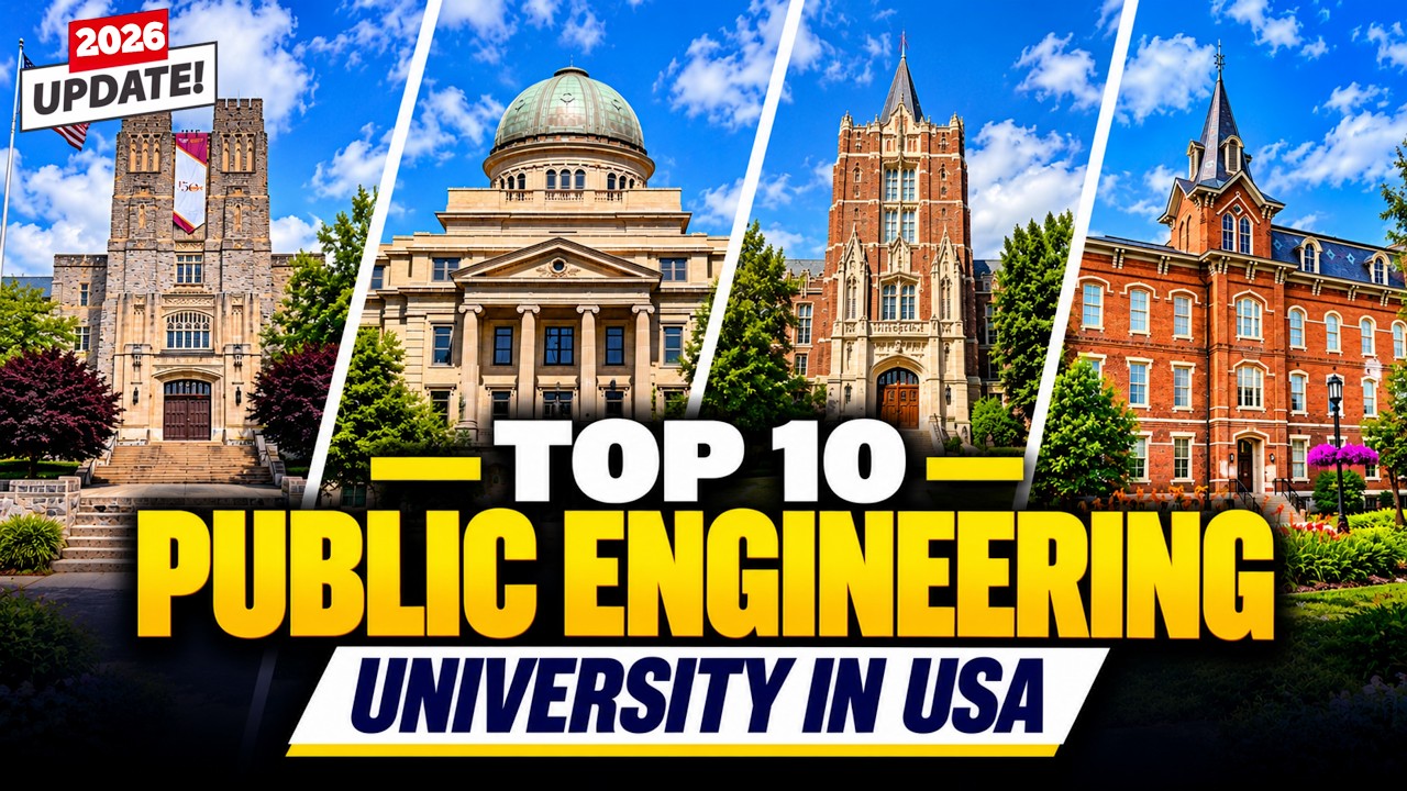 Top 10 Best Public Engineering Schools in the USA 2026 | Acceptance & Cost