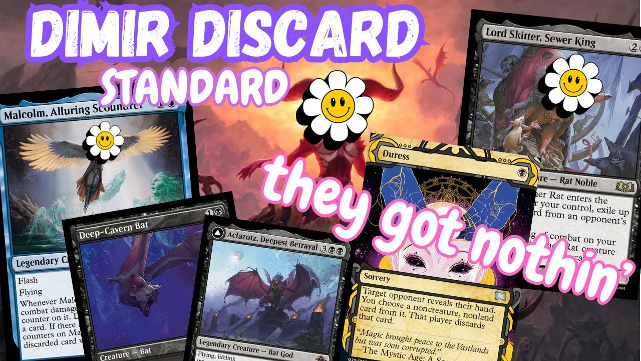 DIMIR 3.0, DISCARD, CONTROL, WIN! - MTG Arena Standard Deck - Best Dimir Discard Midrange :)