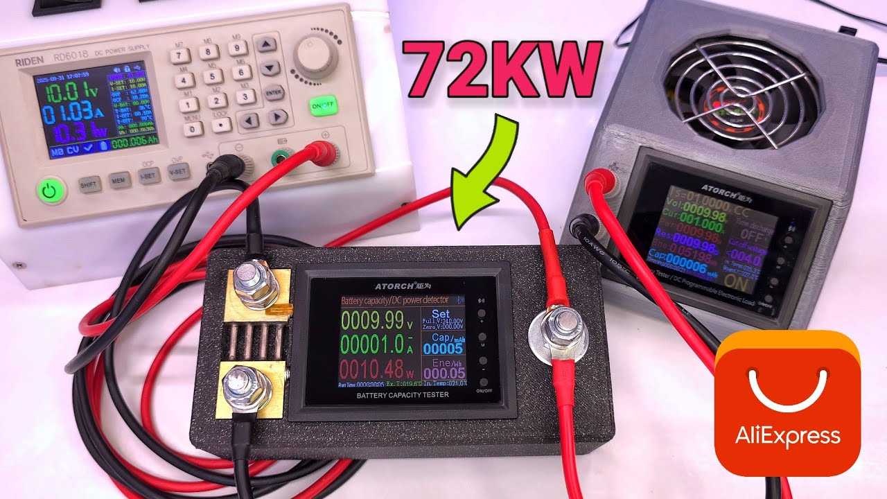 ATORCH 300A Battery Capacity Tester from Aliexpress