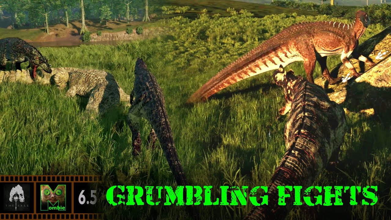 The Isle Evrima - Grumbling Fights - Update 6.5 - Ceratosaurus