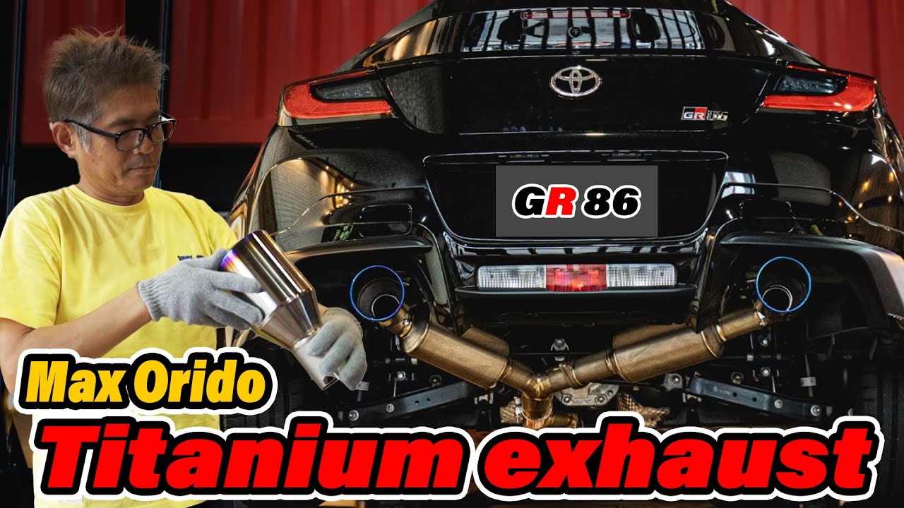 Installing our Prototype Titanium exhaust for GR86 with Max Orido