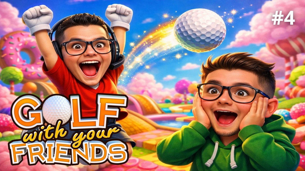 El mapa más ridículo de Golf With Your Friends 🍭🤡⛳