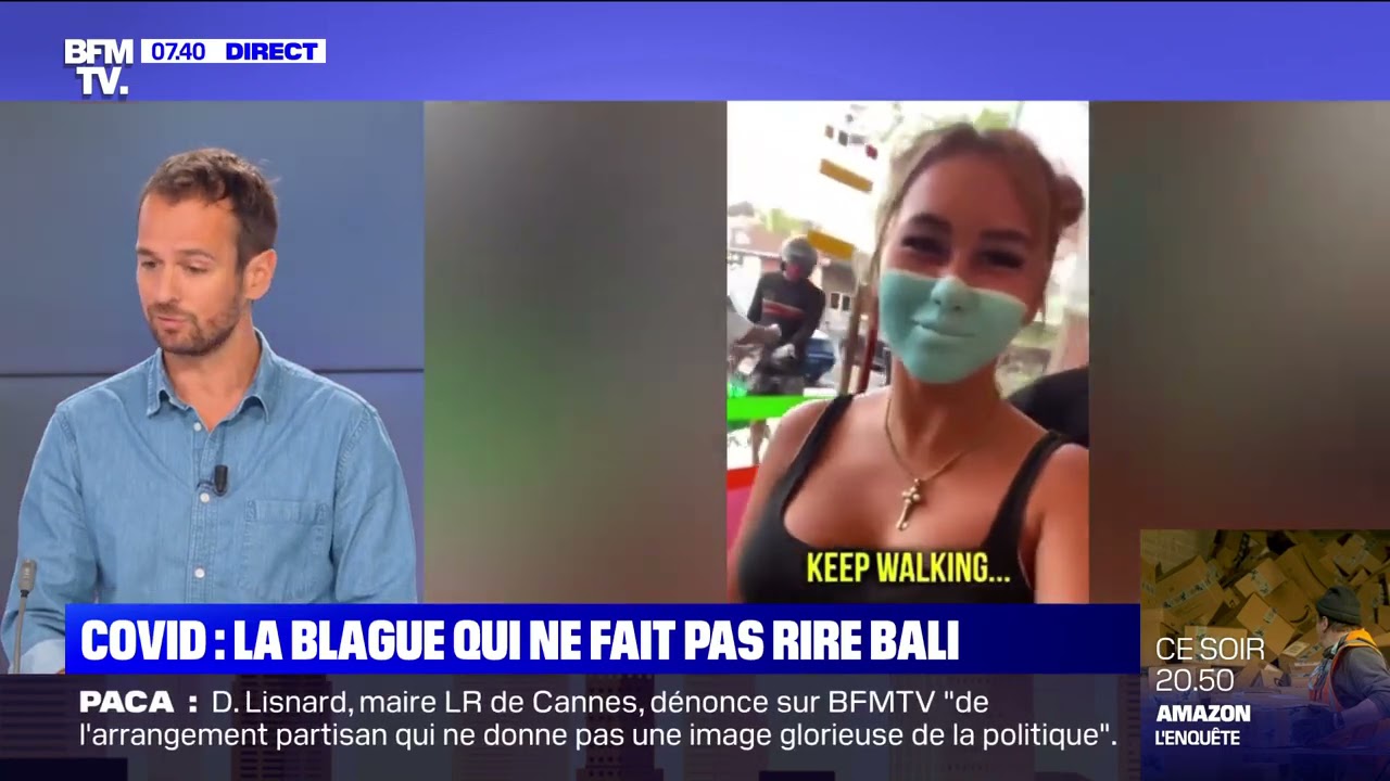 Covid : la blague qui ne fait pas rire Bali