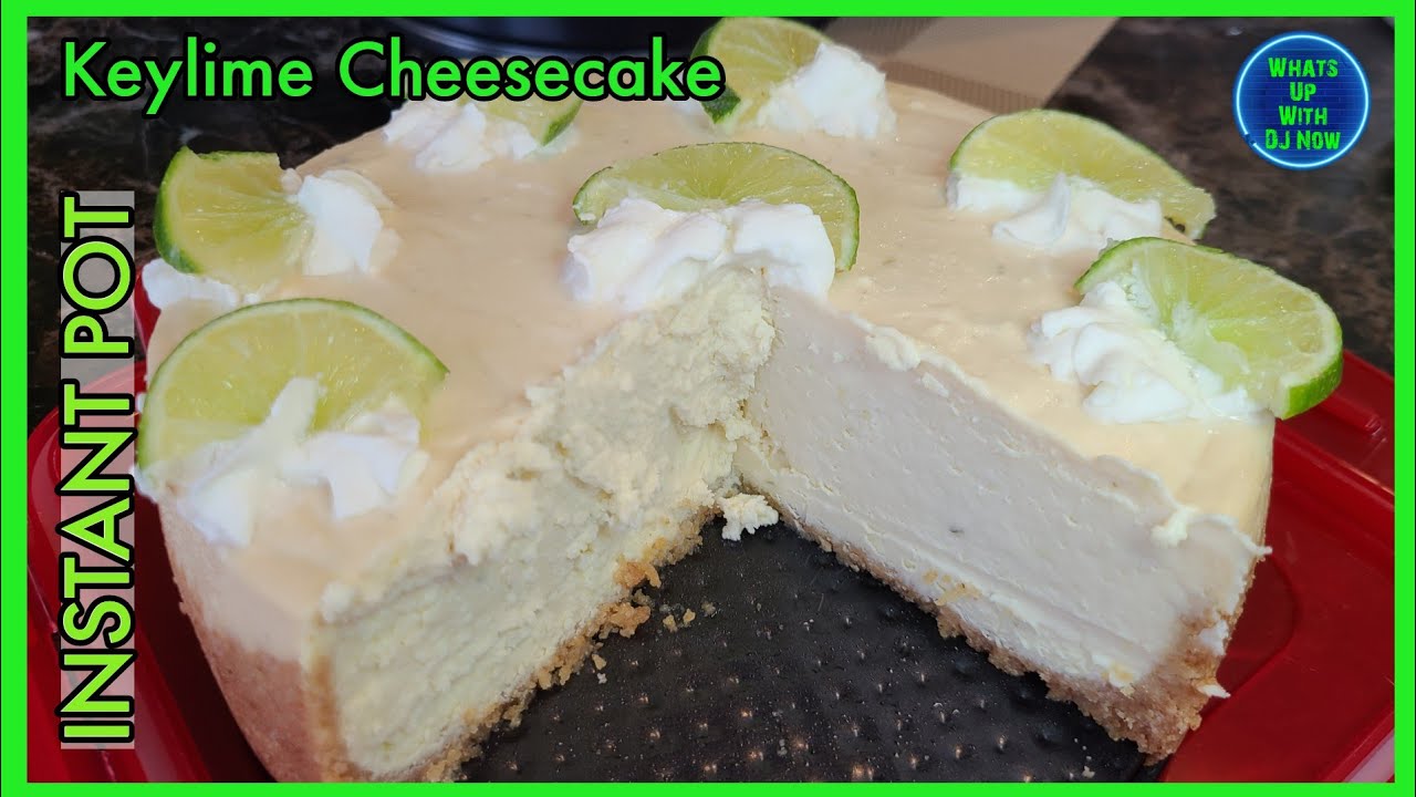 Instant Pot Key lime Cheesecake | The best recipe ever | Instant Pot Duo Gourmet